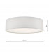 Cylindrical Flush Ceiling Light Ivory, 4x E27