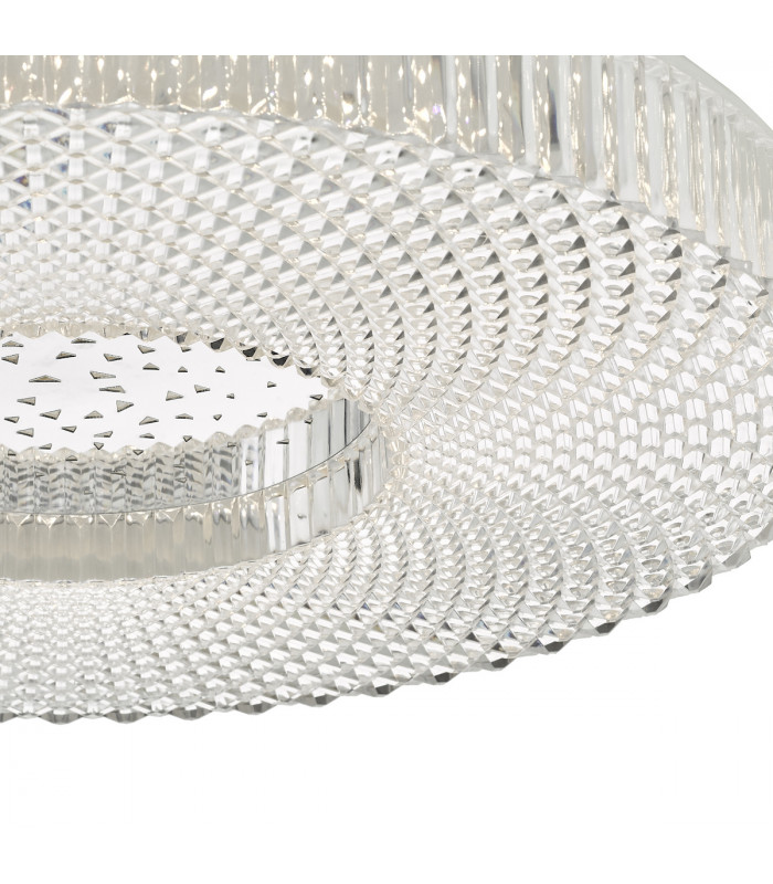Flush Ceiling Light Acrylic Large LED