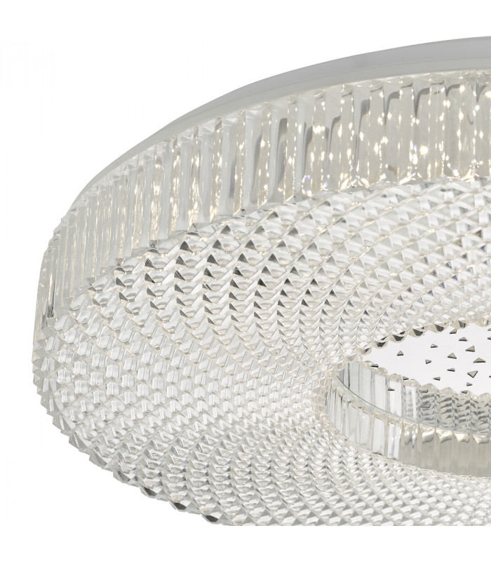 Flush Ceiling Light Acrylic Large LED