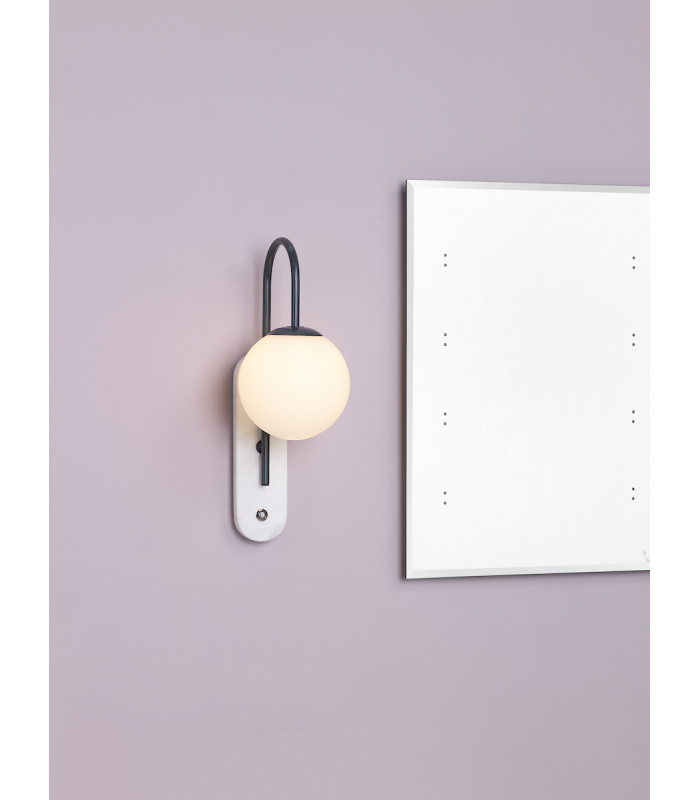 Wall Light Grey & Marble IP44