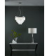 Pendant Light Polished Chrome Glass, 5x G9
