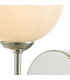 Wall Light Polished Chrome Opal Glass, 1x G9