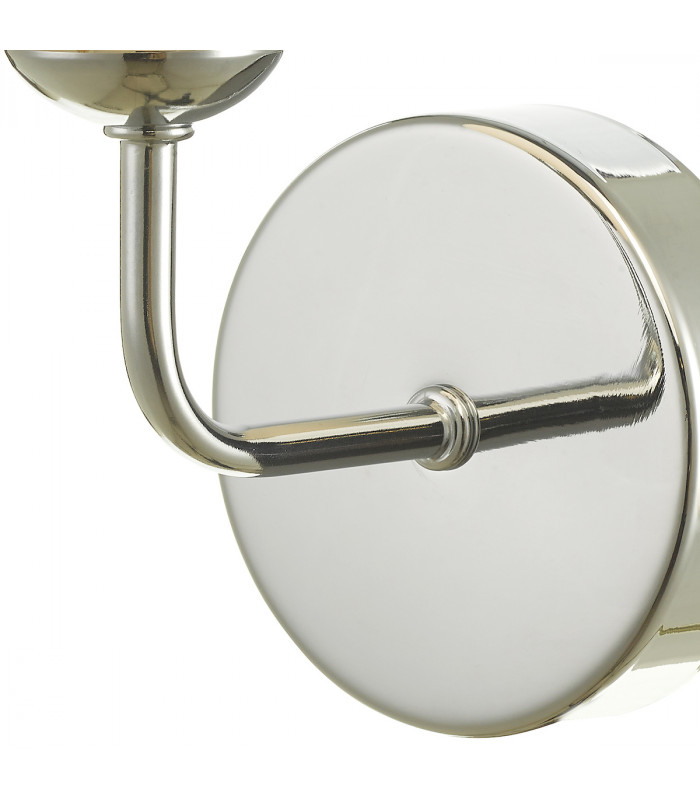 Wall Light Polished Chrome Opal Glass, 1x G9