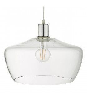 Dome Pendants Easy Fit Clear Glass