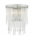 Wall Light Polished Chrome And Clear Glass, 2x E14