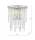 Wall Light Polished Chrome And Clear Glass, 2x E14