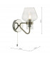 Wall Light Satin Chrome & Polished Chrome, 1x E14