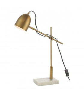 Task Task Lamp Bronze & Marble