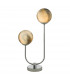 Table Lamp Polished Chrome Glass, 2x G9