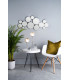 Table Lamp Polished Chrome Glass, 2x G9
