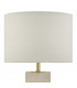 Table Lamp Pink & Marble Effect With Round Drum Shade
