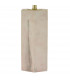 Table Lamp Pink & Marble Effect With Round Drum Shade