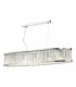 Bar Pendant Light Polished Chrome Aluminium, 5x G9