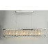 Bar Pendant Light Polished Chrome Aluminium, 5x G9