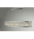 Bar Pendant Light Polished Chrome Aluminium, 5x G9