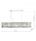 Bar Pendant Light Polished Chrome Aluminium, 5x G9