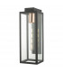 Lantern Wall Light Black IP43