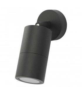 Spotlights Wall Light Black IP65, 1x GU10