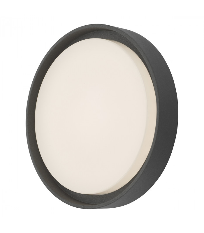 Simple Large Outdoor Wall Light Anthracite IP65 LED