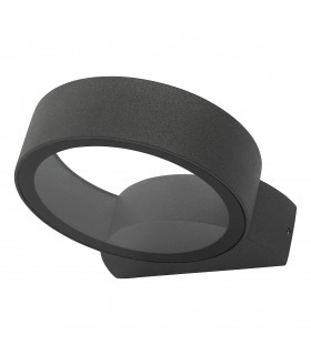 Wall Light Circle Fixed Anthracite IP65 LED, 1x LED