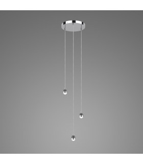 Cluster Modular Suspension Polished Chrome LED, 3x LED