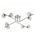 Semi Flush Ceiling Light Light Polished Chrome, 8x G9