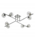 Semi Flush Ceiling Light Light Polished Chrome, 8x G9