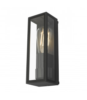 Lantern Wall Light Anthracite IP65, 1x E27