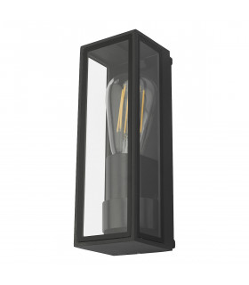 Lantern Wall Light Anthracite IP65, 1x E27