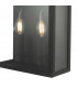Lantern Coach Lantern Wall Light Black IP44, 2x E14