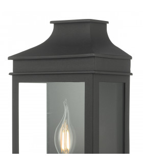 Lantern Coach Lantern Wall Light Black IP44
