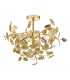 Semi Flush Ceiling Light Light Gold Effect, 4x G9