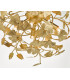 Semi Flush Ceiling Light Light Gold Effect, 4x G9