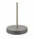 Task Task Table Lamp Dark Grey Satin Chrome
