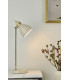 Task Task Table Lamp Gloss Cream Antique Brass