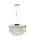 Pendant Light Polished Chrome Clear Glass, 5x G9