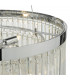 Pendant Light Polished Chrome Clear Glass, 5x G9