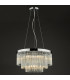 Pendant Light Polished Chrome Clear Glass, 5x G9