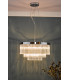 Pendant Light Polished Chrome Clear Glass, 5x G9