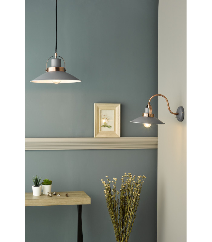 Dome Single Wall Light Graphite Copper