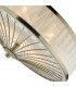 Cylindrical Flush Ceiling Light Antique Brass, 3x E27