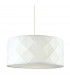 Cylindrical Easy Fit Pendant White