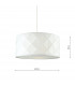 Cylindrical Easy Fit Pendant White