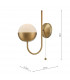 Wall Light Aged Brass, 1x E14