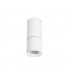 Integrated LED 1 Light Round Surface Mounted Downlight Matt White - Warm White - 1