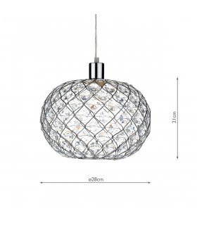 Spherical Non Elec Polished Chrome