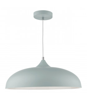 Dome Pendant Light Soft Matt Grey, 1x E27