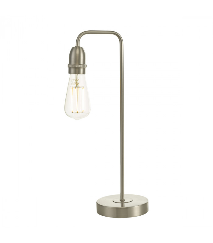 Table Lamp Satin Chrome