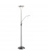 Floor Lamp Satin Chrome