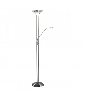 Floor Lamp Satin Chrome